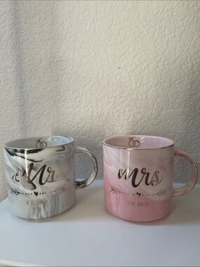 Mr. & Mrs. Coffee Mug Set